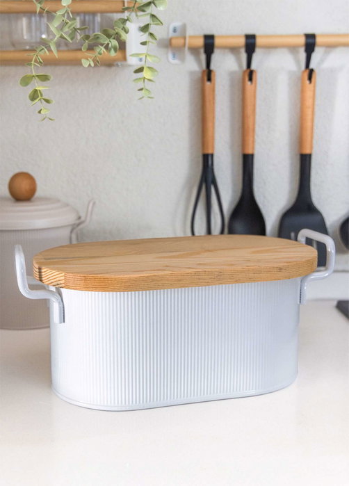 Hermia Panera Blanca de Galvanizado